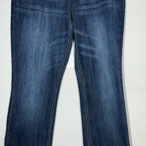 Maurices Women’s Stretch Jeans 11/12 Short Bootcut Blue Denim Pants